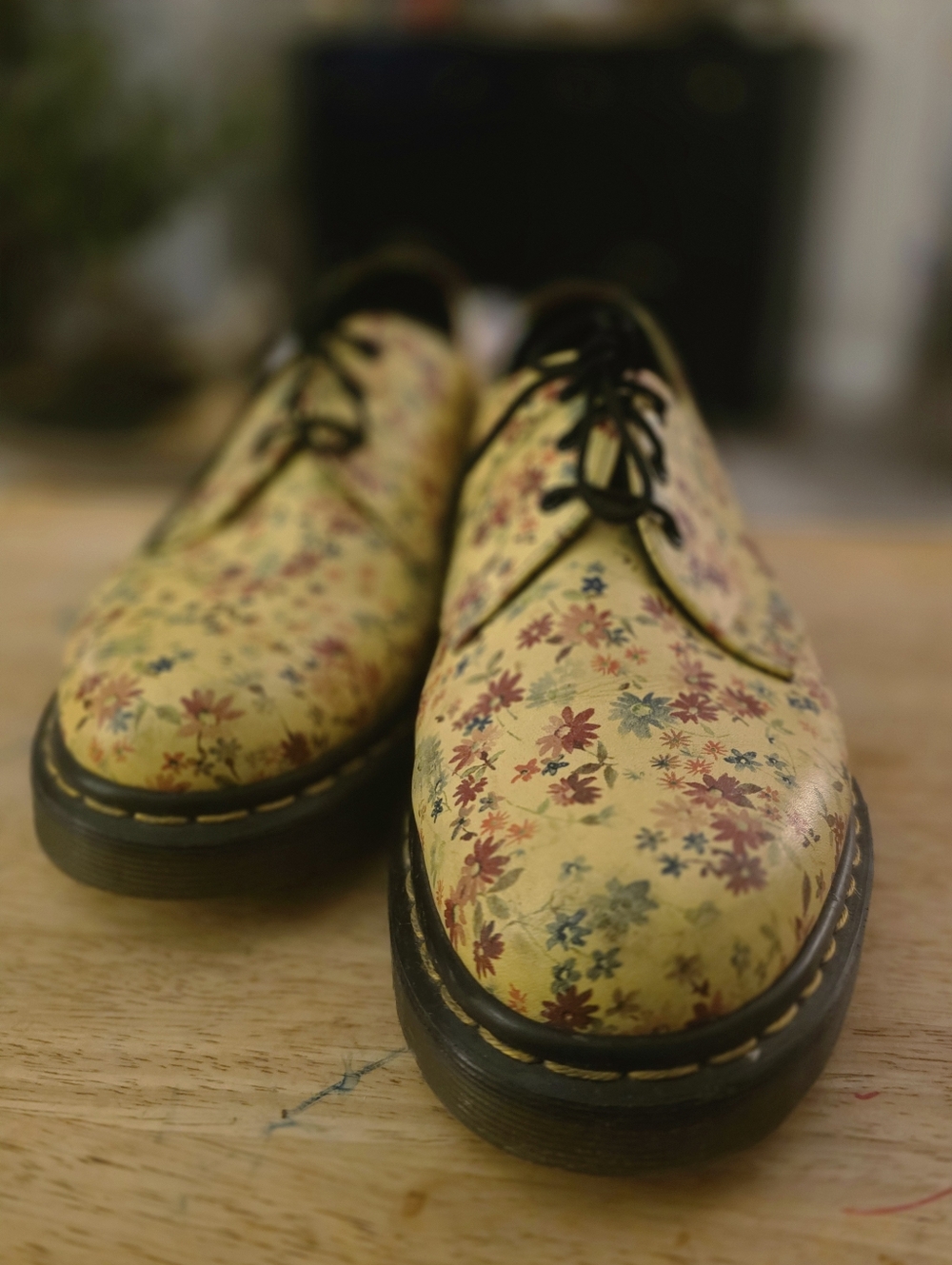 Dr Martens Floral Shoes